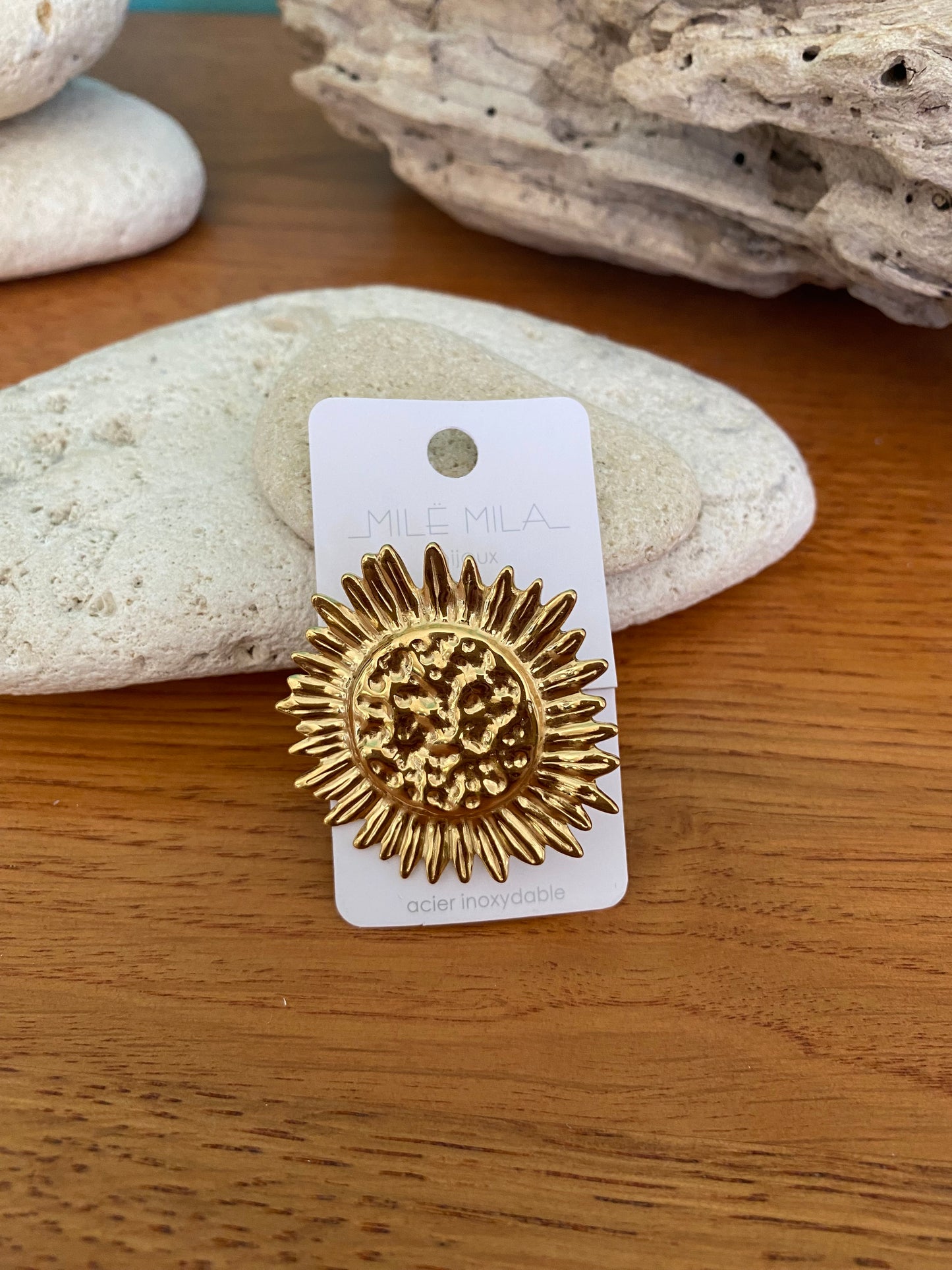 Bague tournesol