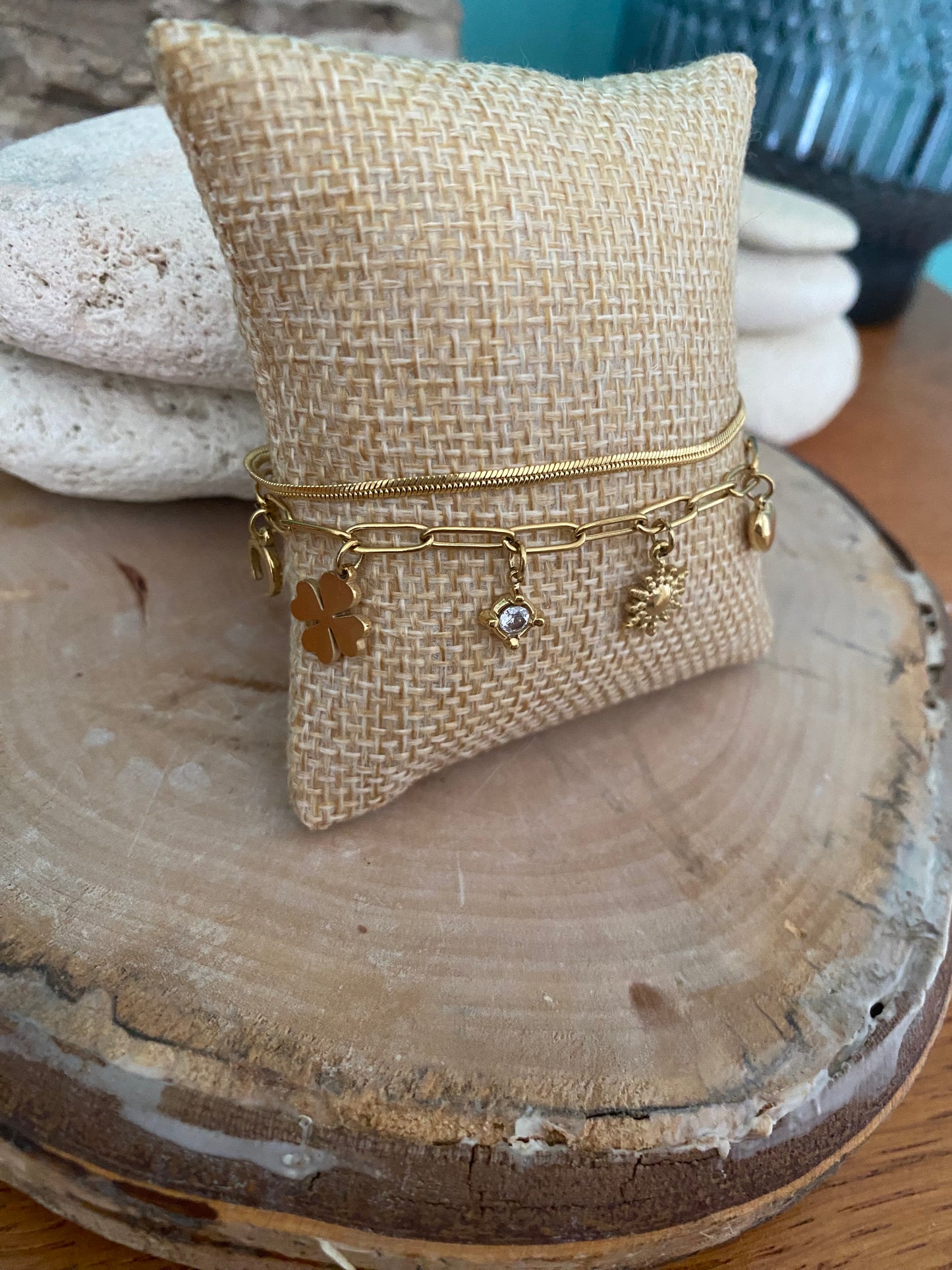 Bracelet 2 rangs Julia