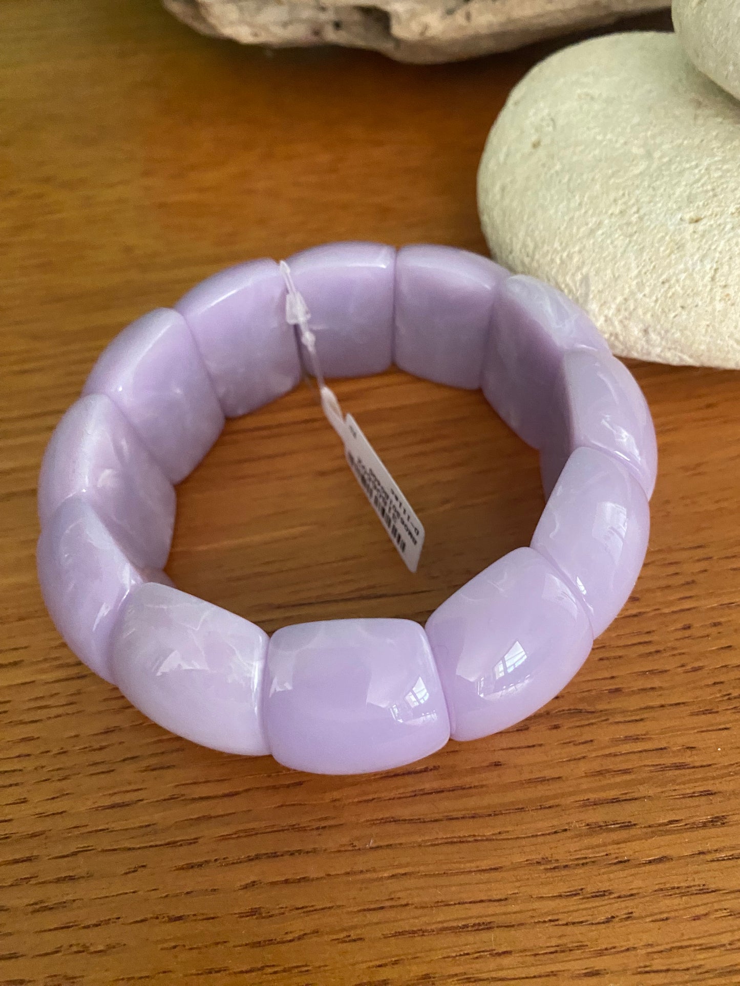 Bracelet élastique en acétate