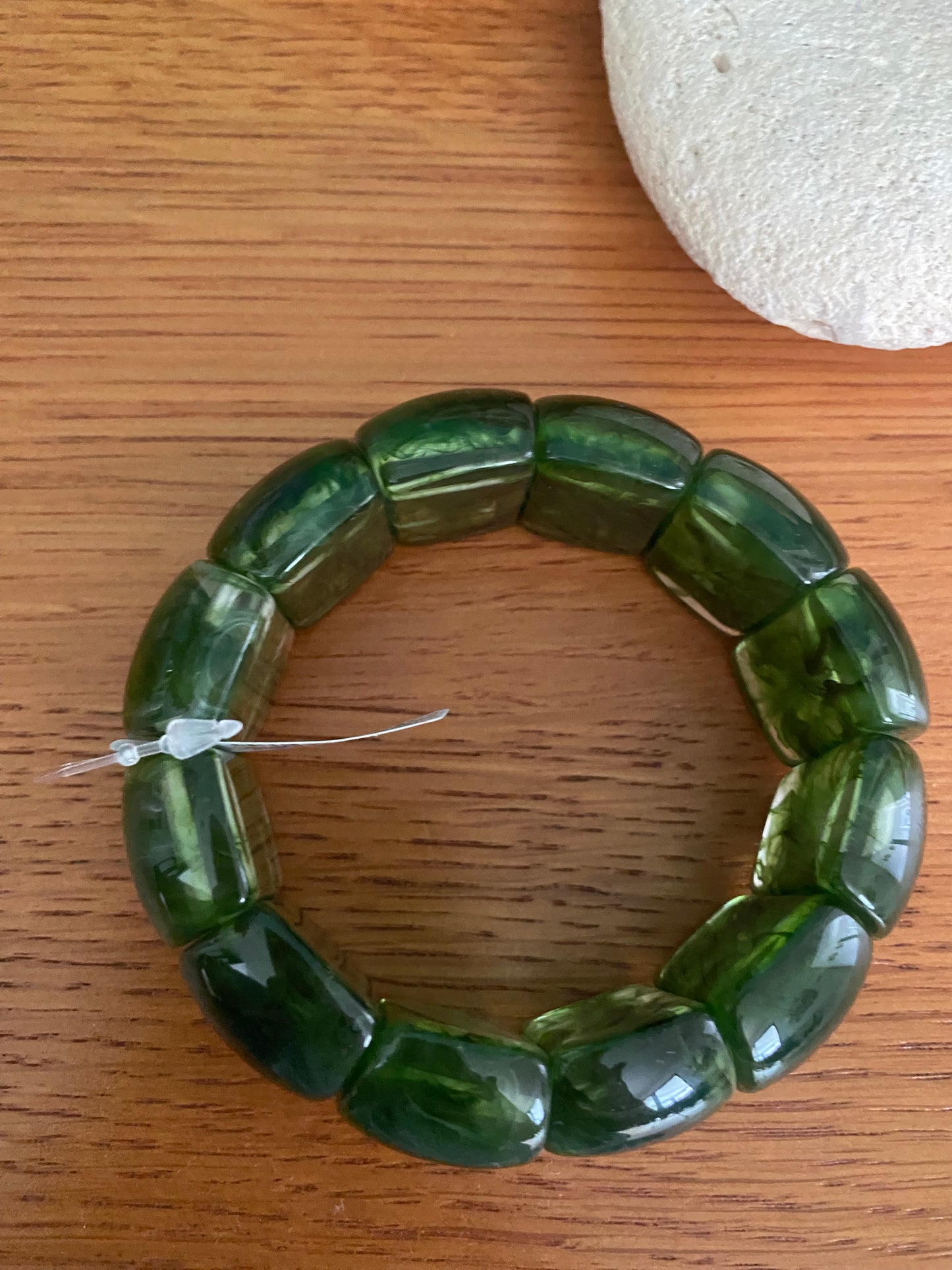 Bracelet élastique en acétate