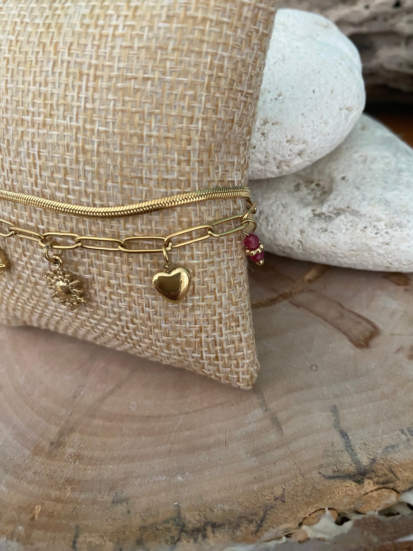 Bracelet 2 rangs Julia