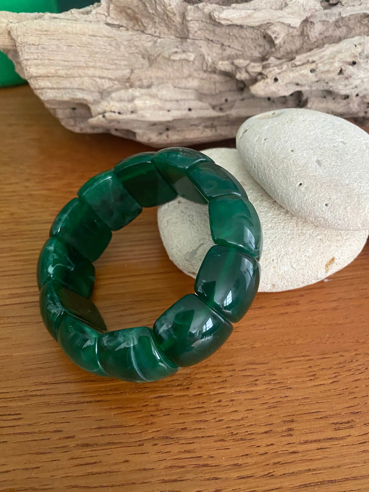 Bracelet élastique en acétate