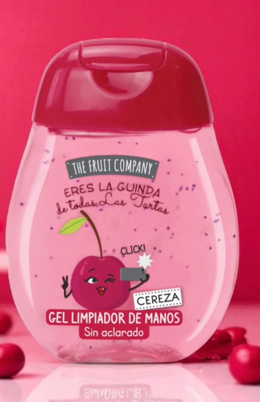 Gel désinfectant pour les mains CERISE