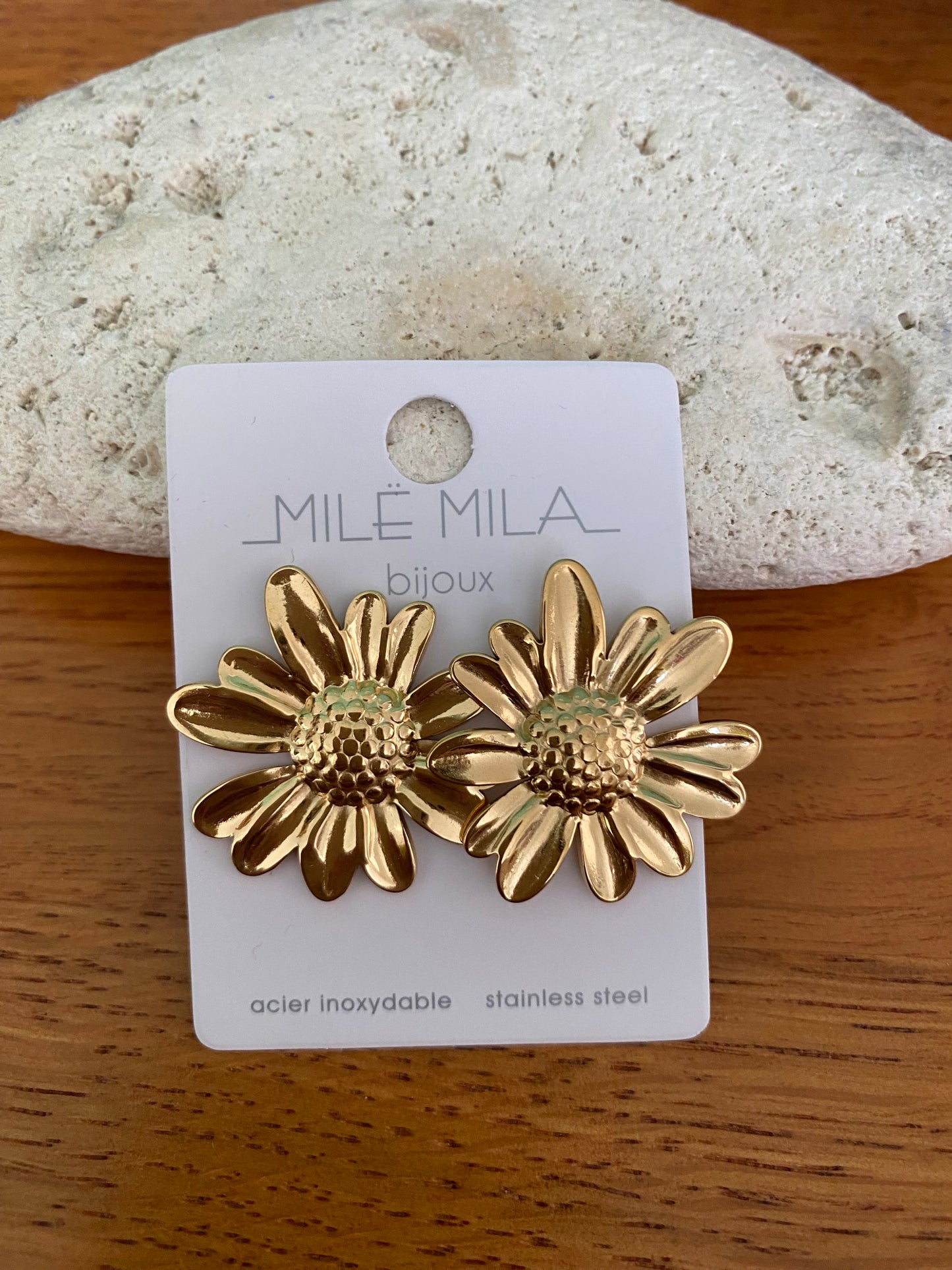 Boucles d’oreilles Marguerite
