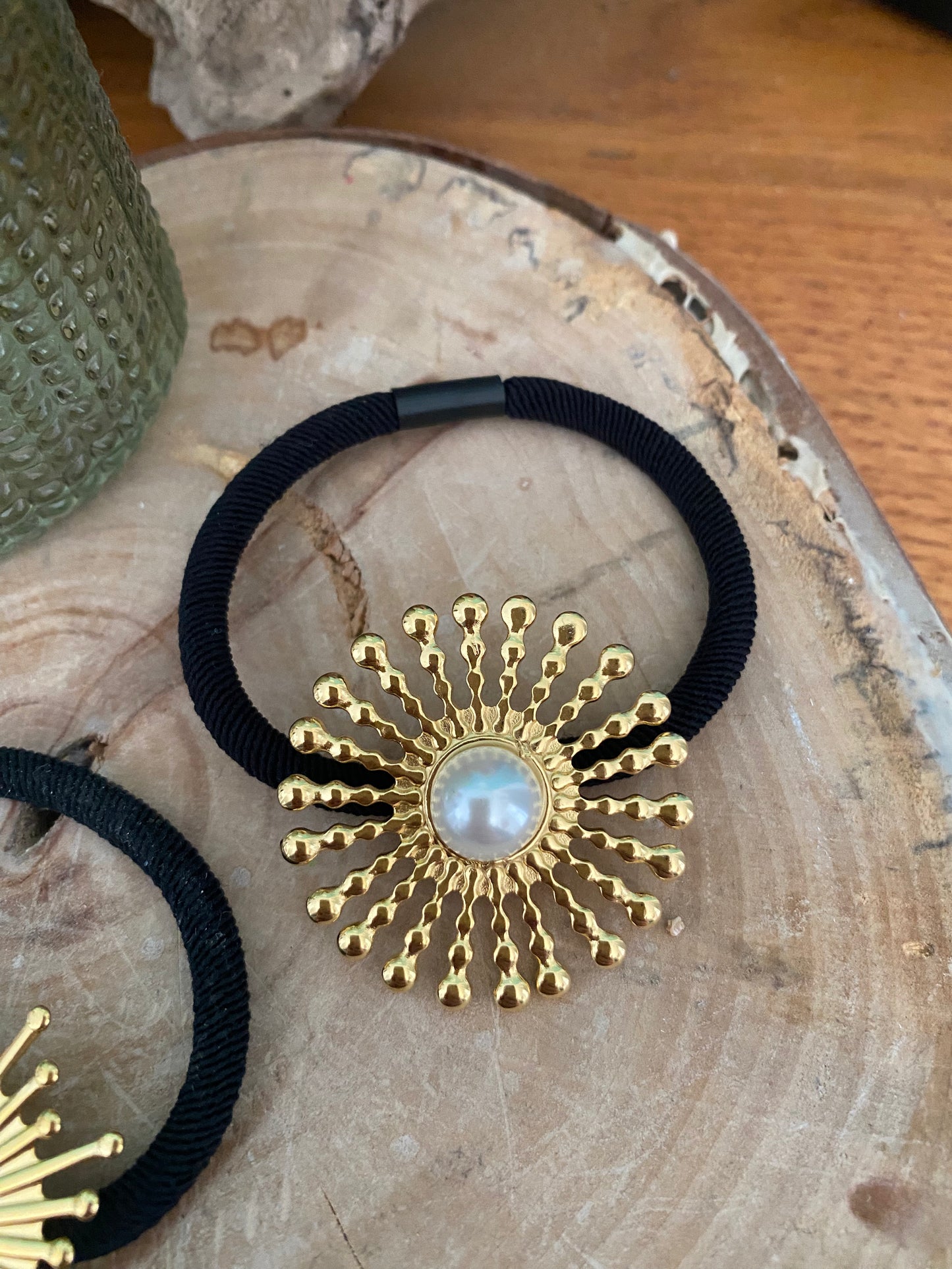 Chouchou élastique perle
