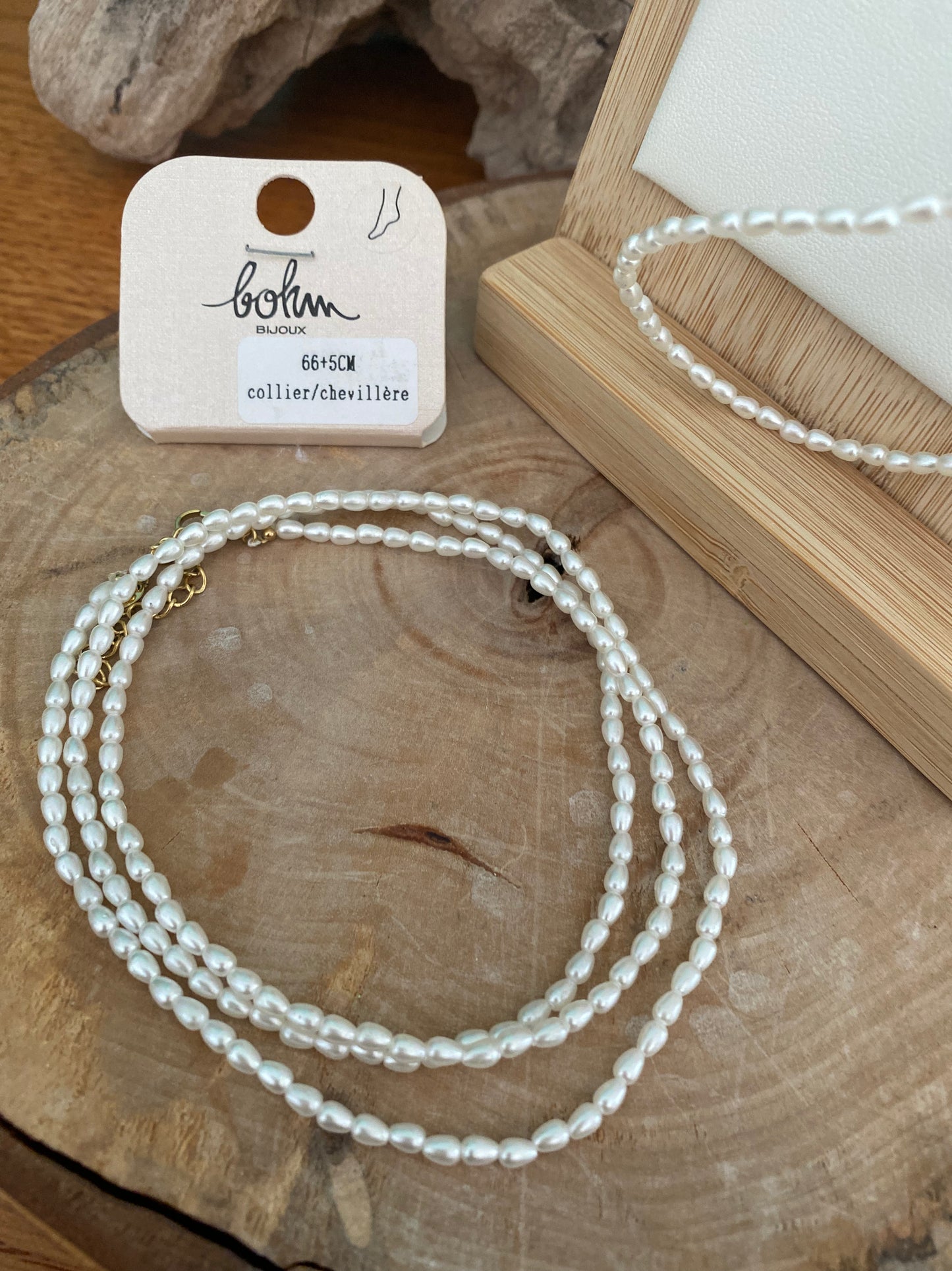 Chevillère/Collier Hanae
