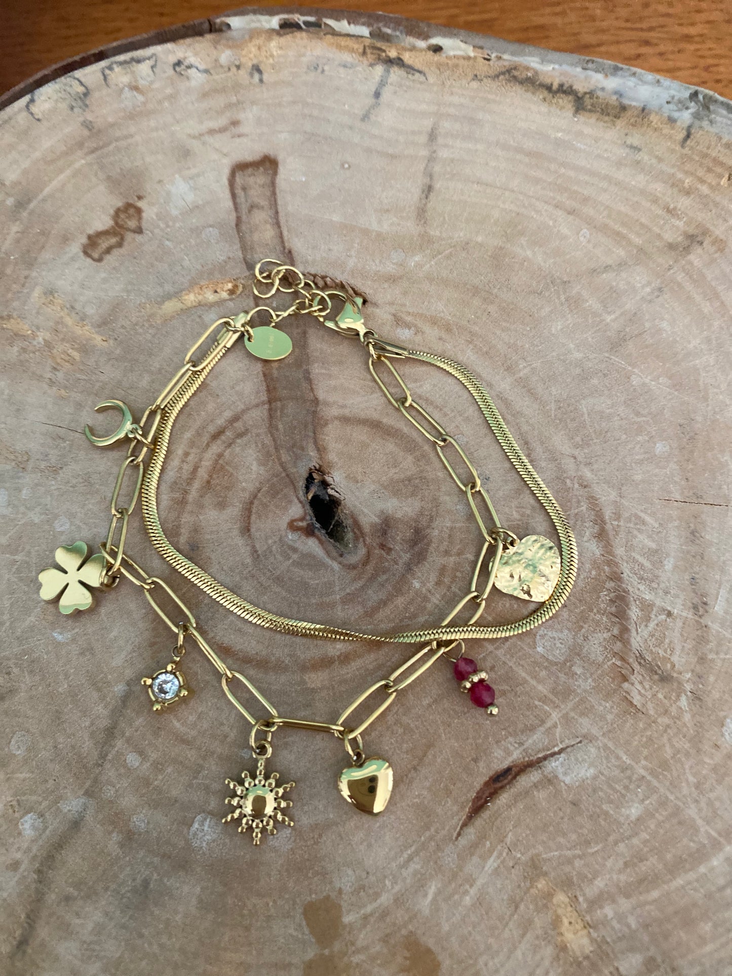 Bracelet 2 rangs Julia