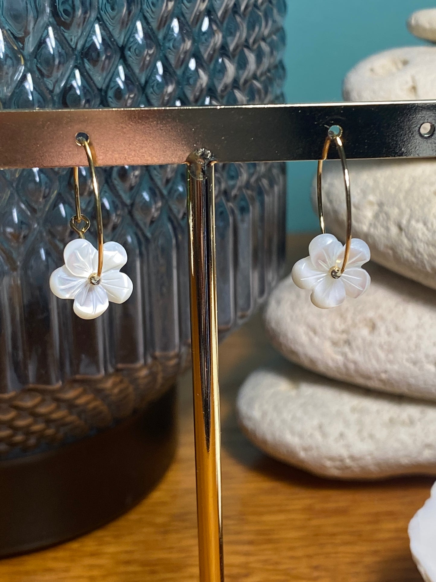 Boucles d'oreilles Fleurs