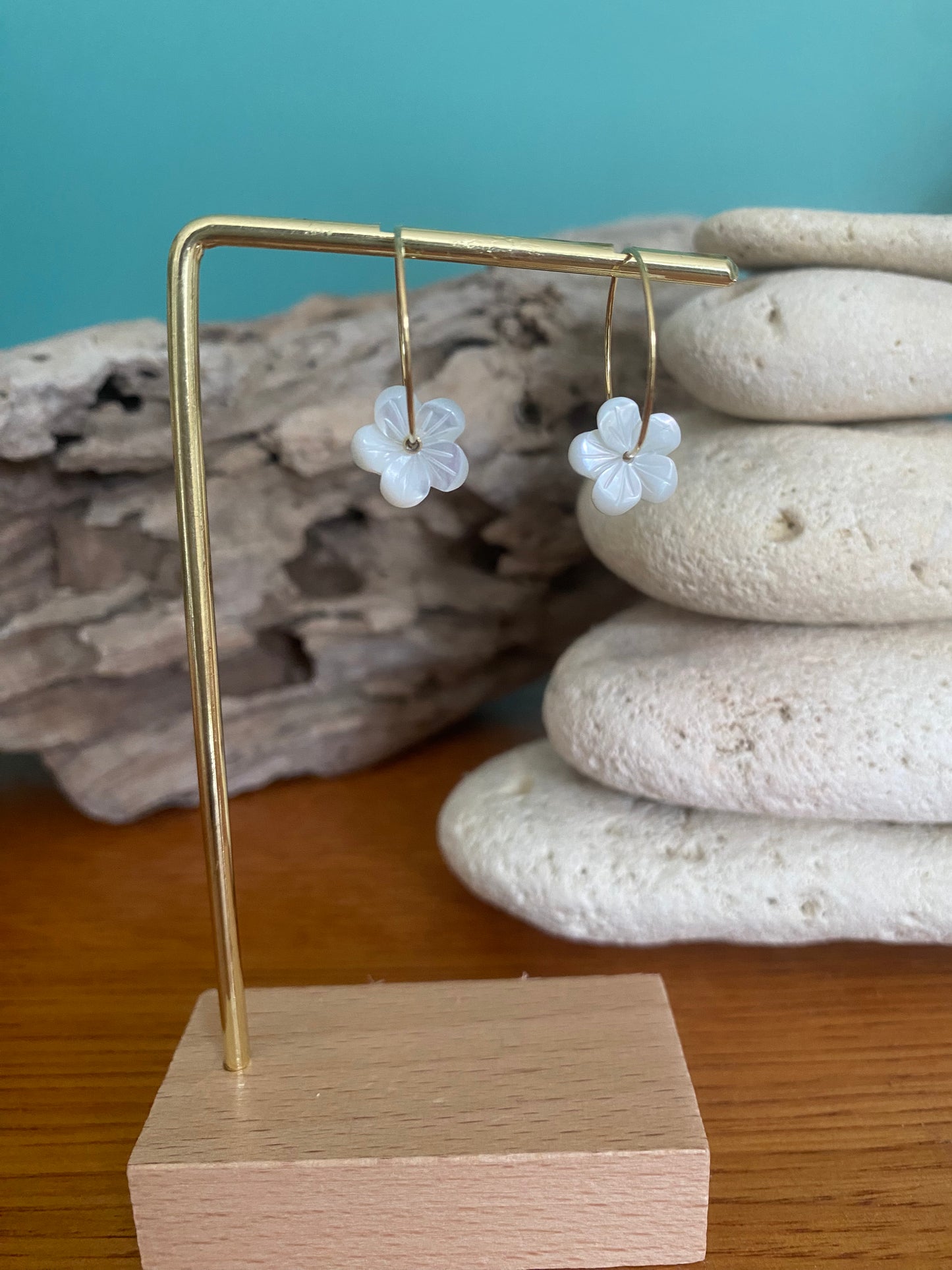 Boucles d'oreilles Fleurs