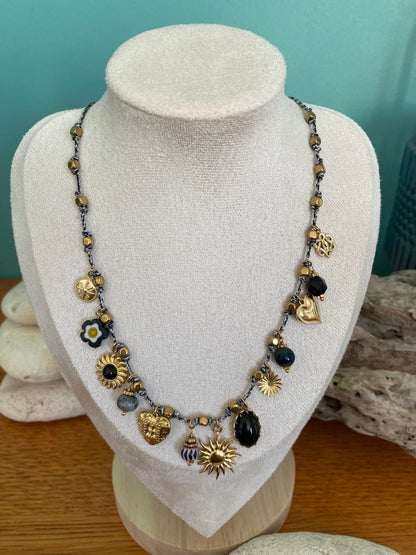 collier pampilles
