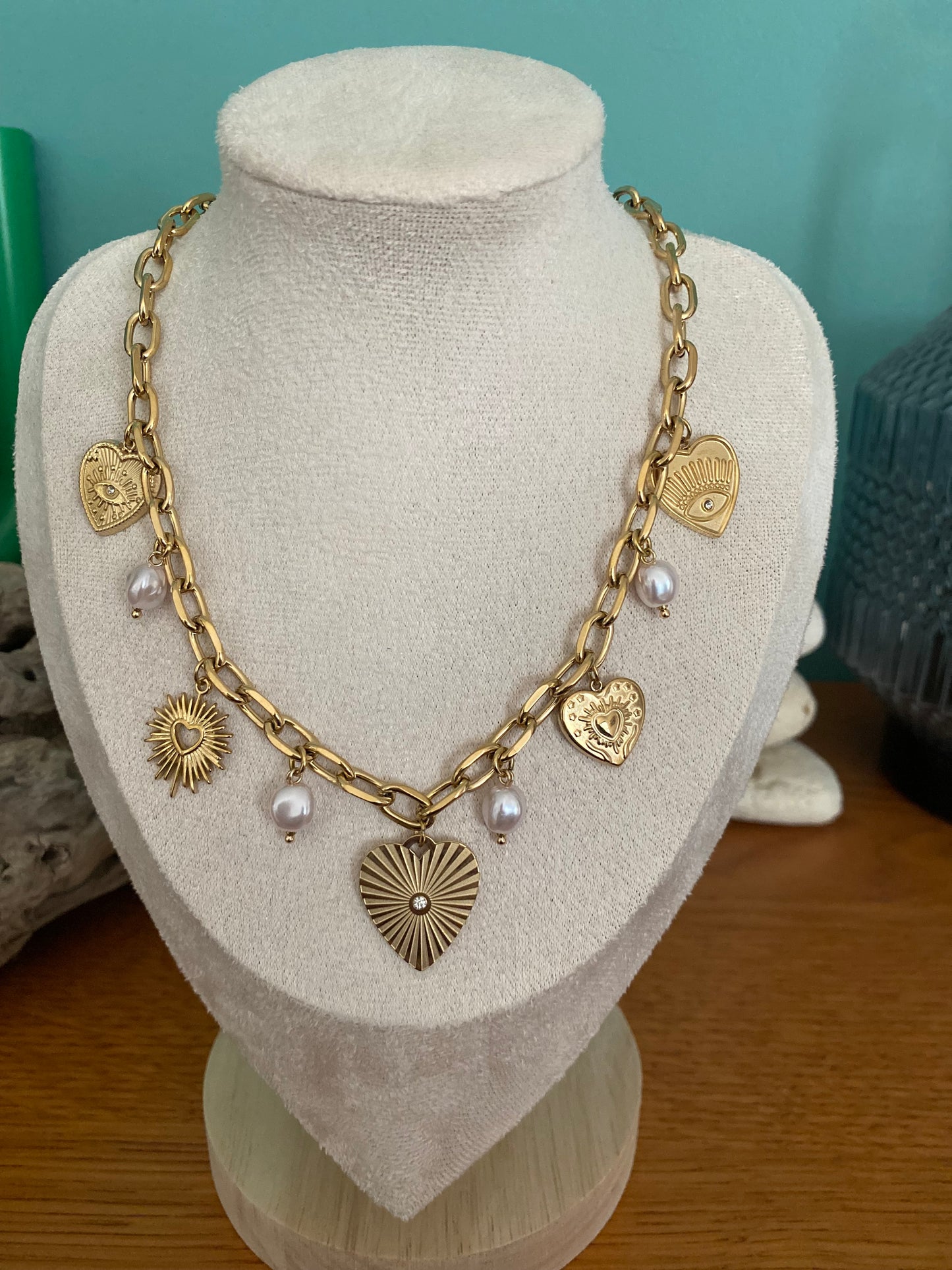 Collier BRELOQUES COEURS