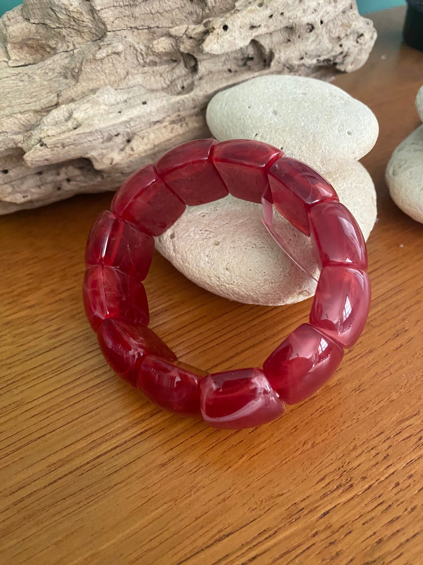 Bracelet élastique en acétate