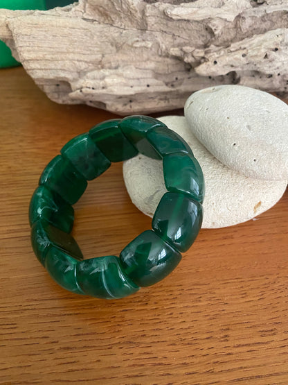 Bracelet élastique en acétate