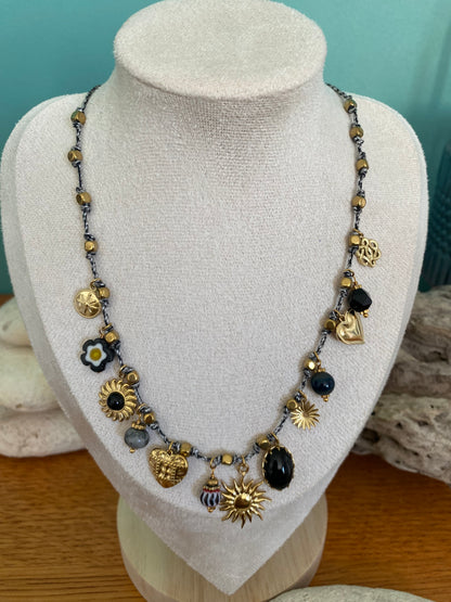 collier pampilles