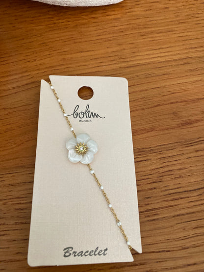 Collier et bracelet FLORA