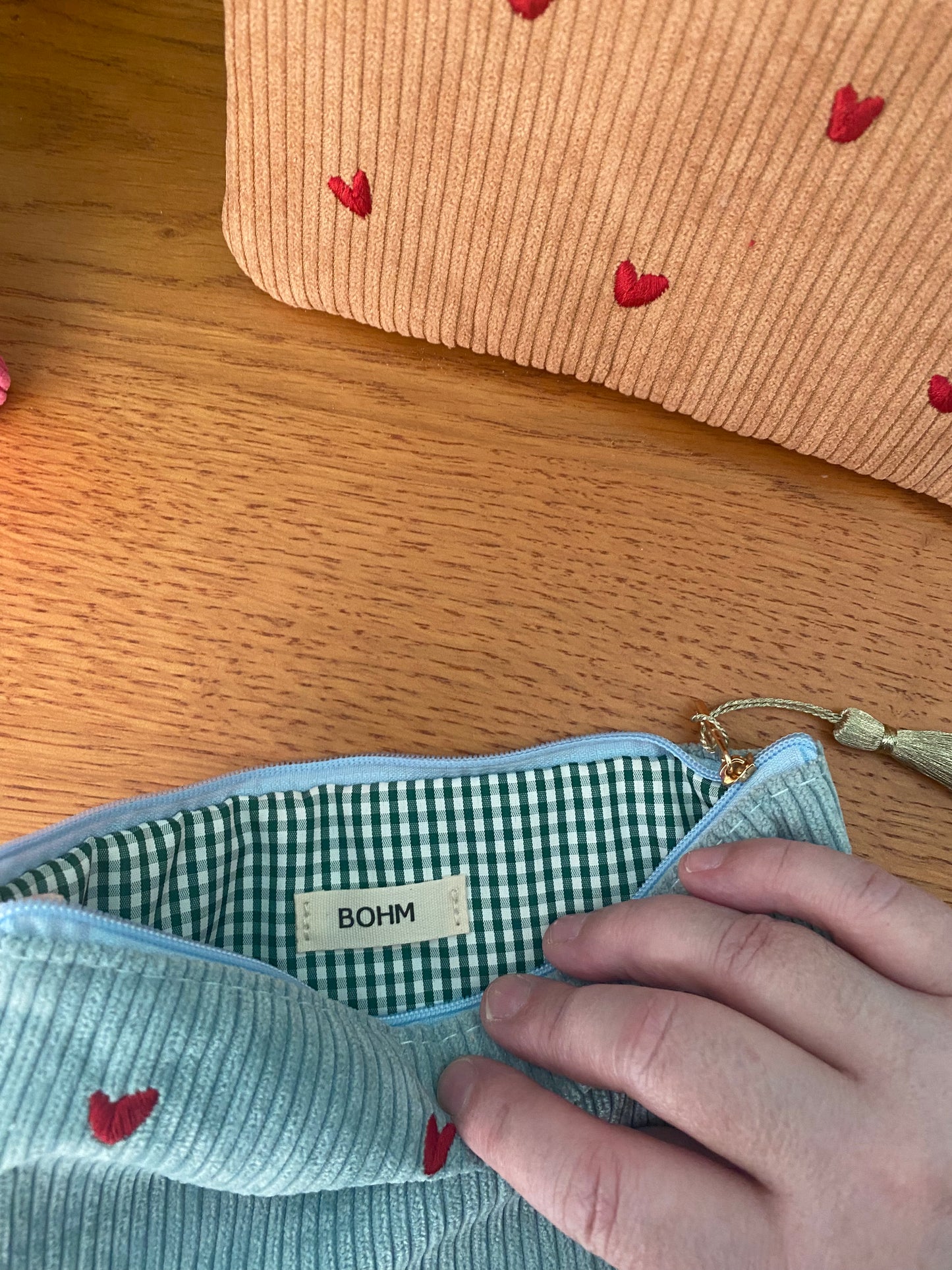 Pochettes cœurs