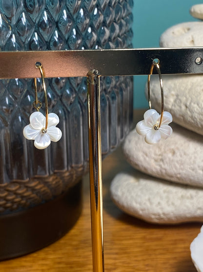 Boucles d'oreilles Fleurs