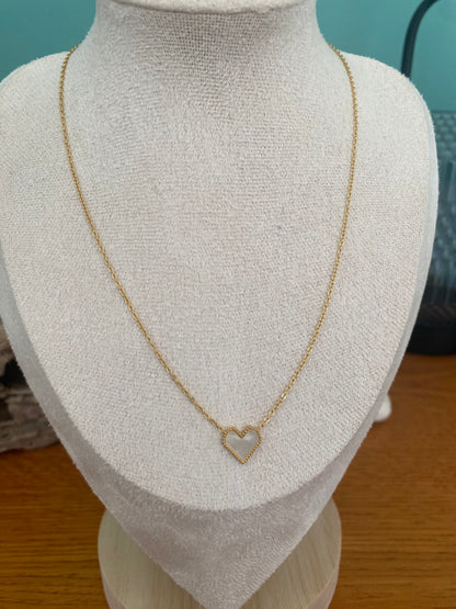 Collier cœur